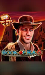 Book of Ra Deluxe 6 Top Spin Max RTP Logo